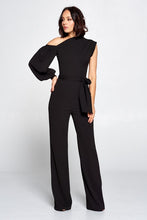 Load image into Gallery viewer, Straight Classy Black Jumpsuit - Enviable Body Collection
