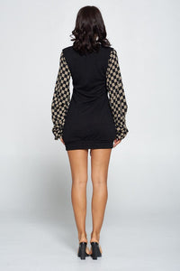 Check Mate Dress - Enviable Body Collection