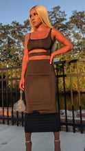 Load image into Gallery viewer, Black Two Piece Skirt Set 
