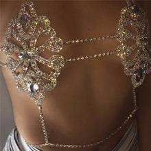 Load image into Gallery viewer, Diamante Bralette - PRE-ORDER Silver or Gold - Enviable Body Collection
