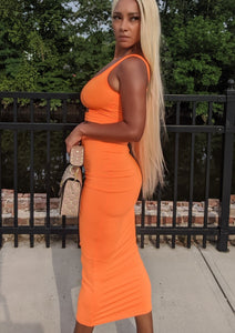 Orange Two Piece Set - Enviable Body Collection